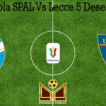 Prediksi Bola SPAL Vs Lecce 5 Desember 2019