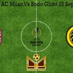 Prediksi Bola AC Milan Vs Bodo Glimt 25 September 2020