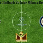 Prediksi Bola Gladbach Vs Inter Milan 2 Desember 2020