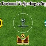 Prediksi Bola Dortmund Vs Sporting 29 September 2021