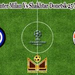 Prediksi Bola Inter Milan Vs Shakhtar Donetsk 25 November 2021
