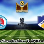 Prediksi Bola Slovan Bratislava Vs APOEL 8 Agustus 2024