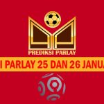 Prediksi Parlay 25 dan 26 Januari 2025