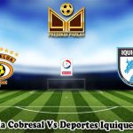 Prediksi Bola Cobresal Vs Deportes Iquique 3 Juni 2025